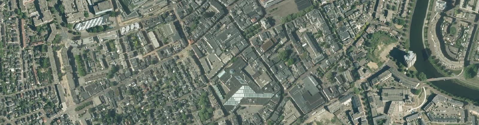 Luchtfoto van Binnenstad