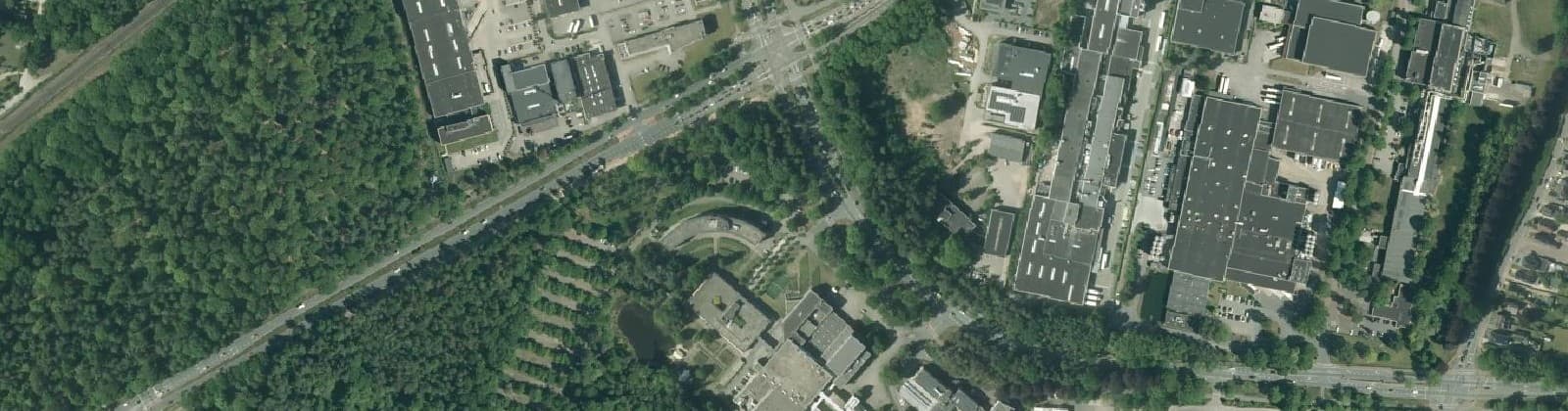 Luchtfoto van Brouwersmolen-Zuid