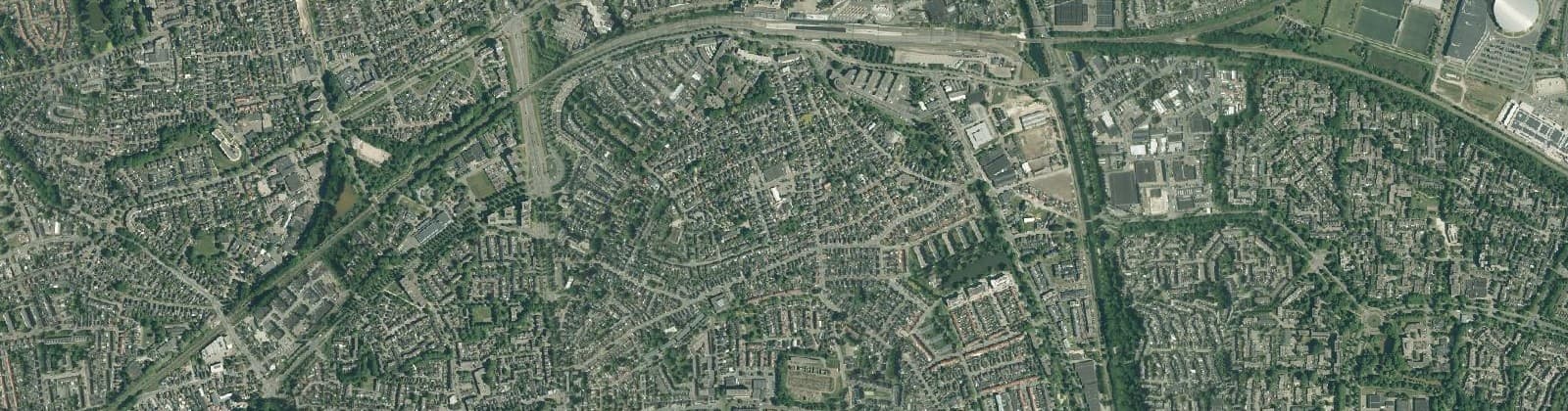 Luchtfoto van Brummelhof