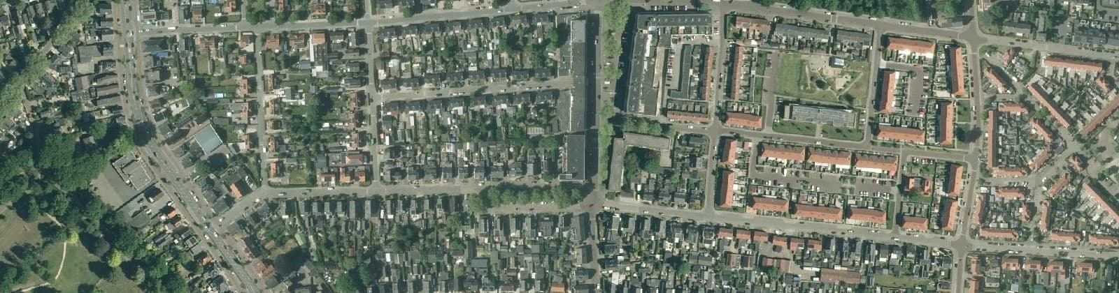 Luchtfoto van Vogelkwartier