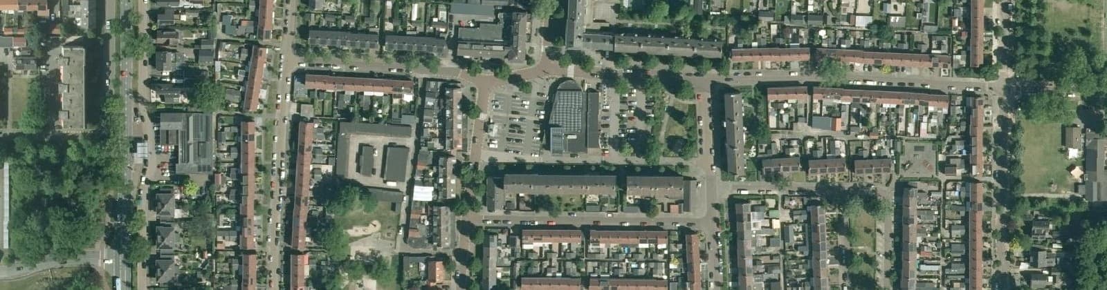 Luchtfoto van Componistenkwartier