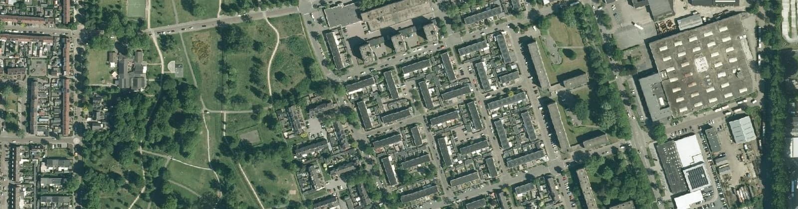 Luchtfoto van Rivierenkwartier