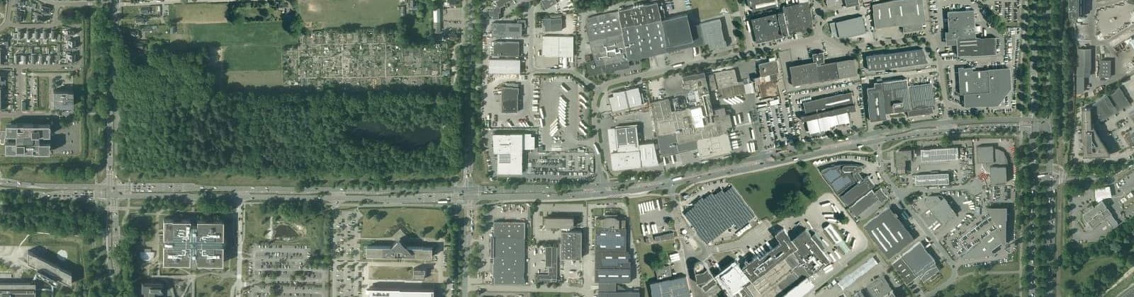 Luchtfoto van Malkenschoten