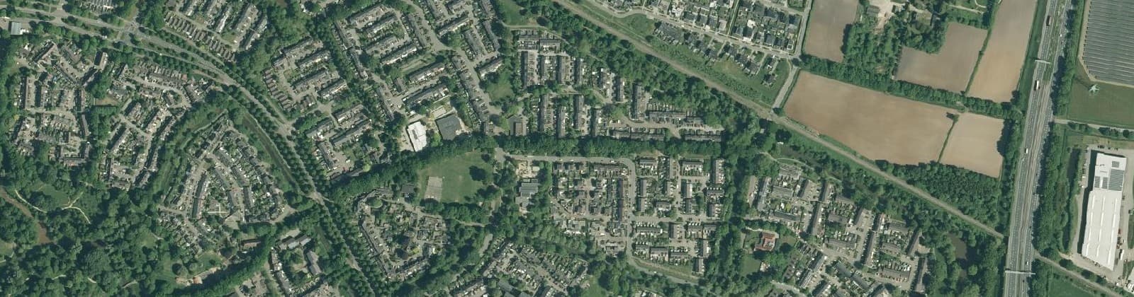 Luchtfoto van Matendonk