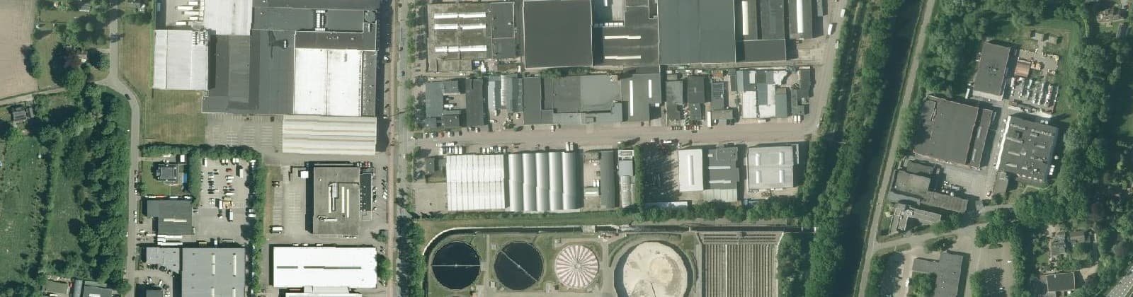 Luchtfoto van Stadhoudersmolen