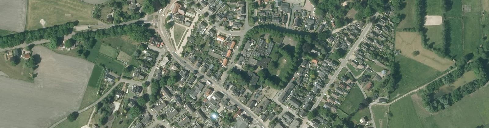 Luchtfoto van Loenen