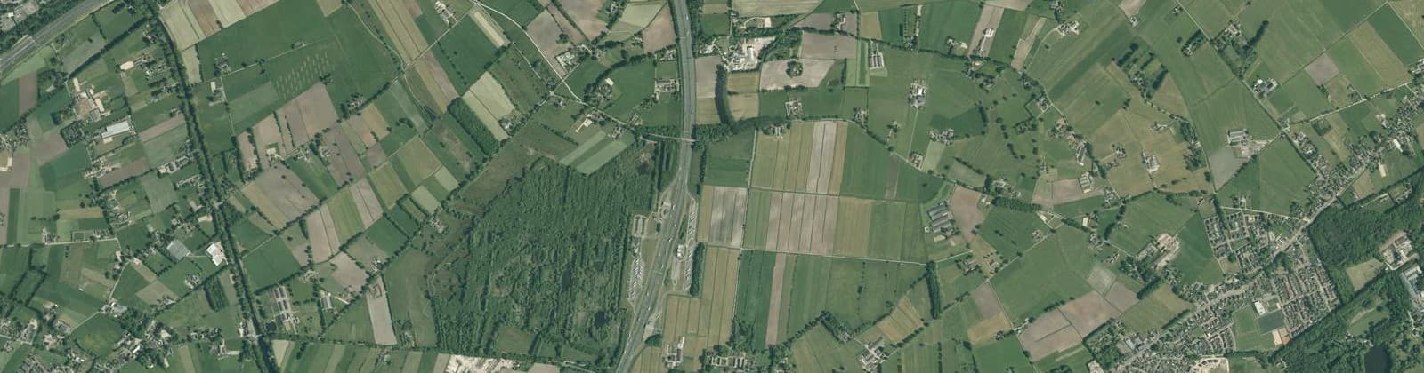 Luchtfoto van De Hooilanden