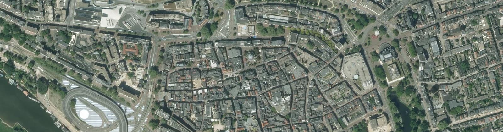 Luchtfoto van Rijnstraat