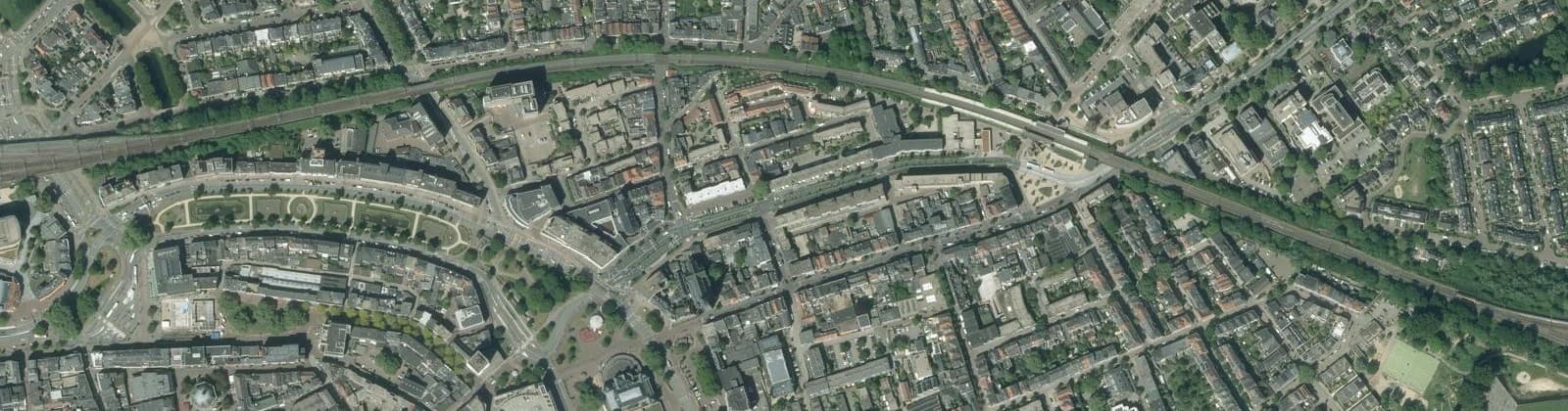 Luchtfoto van Hommelstraat