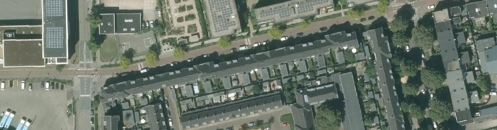 Luchtfoto van Van Verschuerbuurt