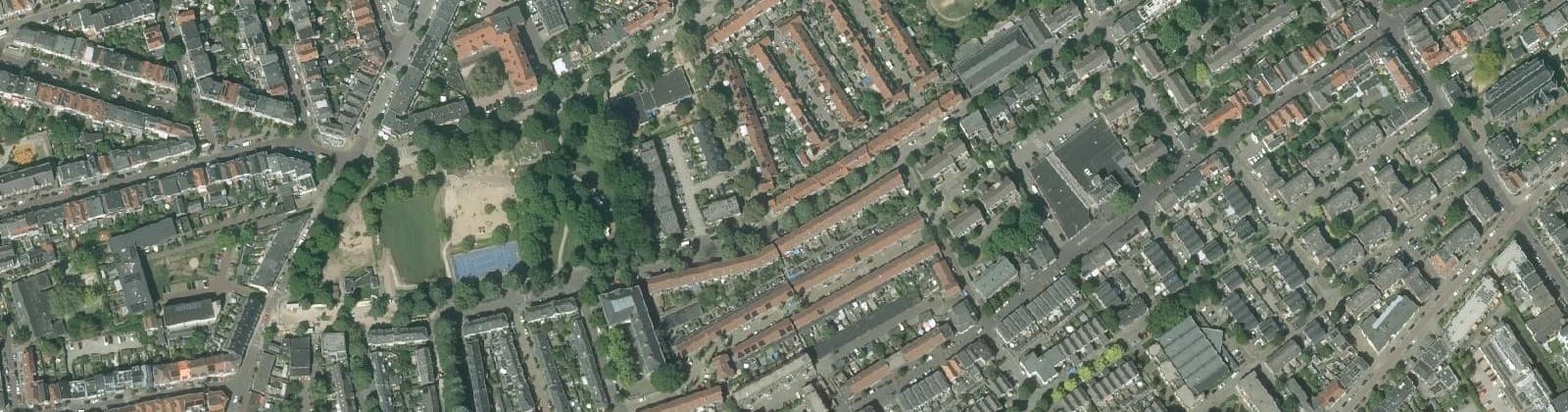 Luchtfoto van Klarendal-Noord