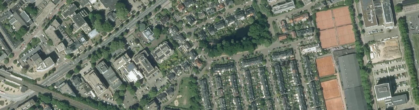 Luchtfoto van Molenbeke