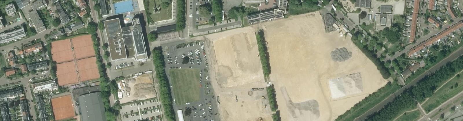 Luchtfoto van Terrein ENKA