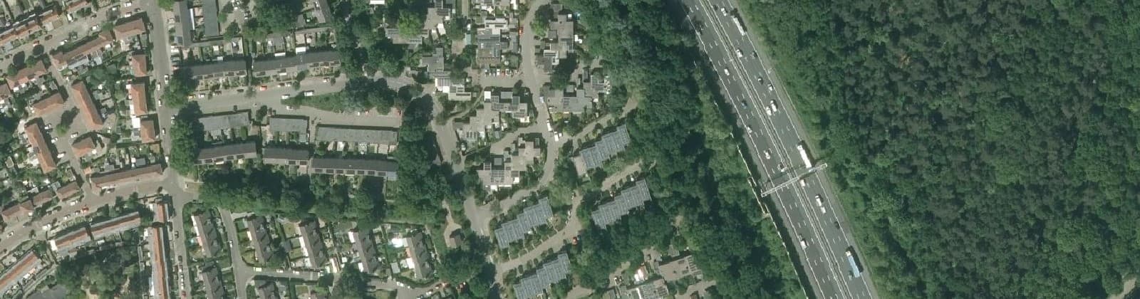 Luchtfoto van Arnhemse Allee