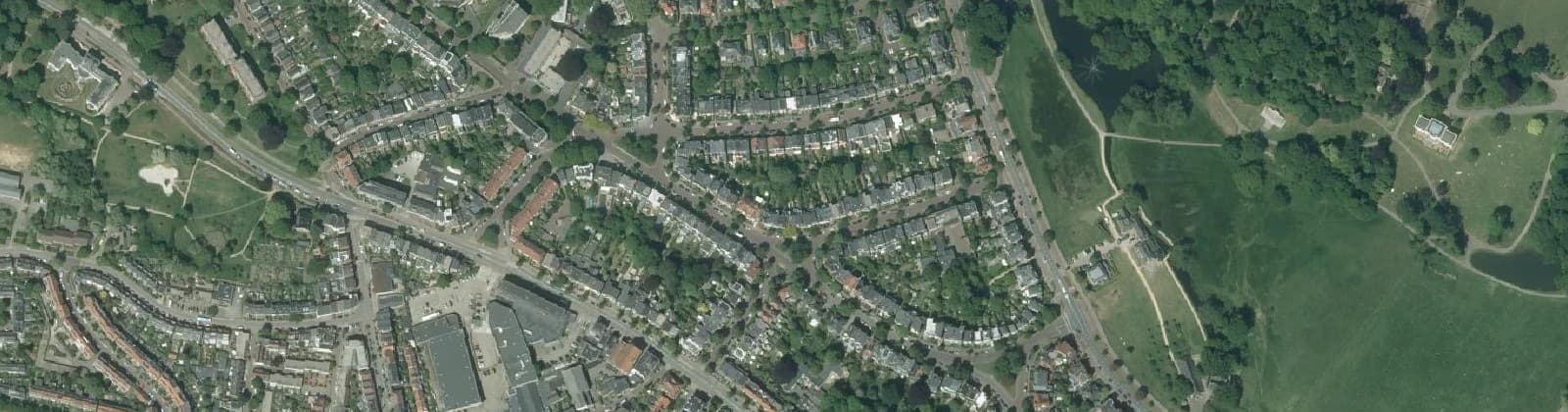 Luchtfoto van Burgemeesterswijk