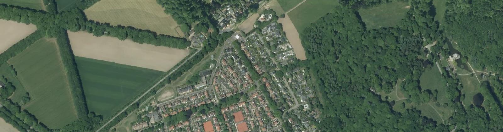 Luchtfoto van Hoogkamp