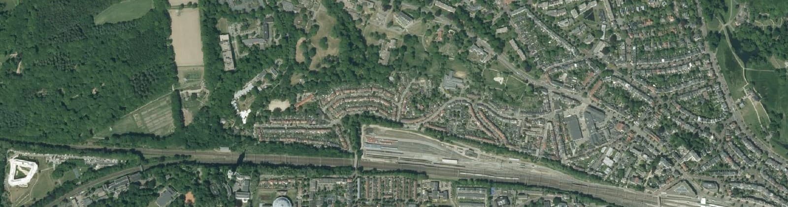 Luchtfoto van Heijenoord