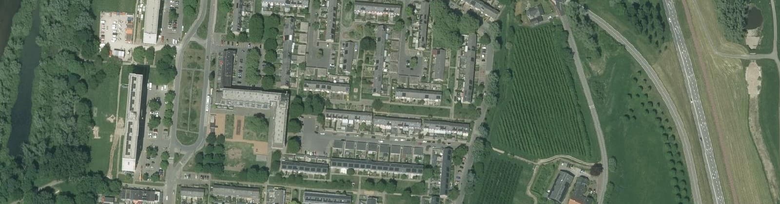 Luchtfoto van 't Duifje