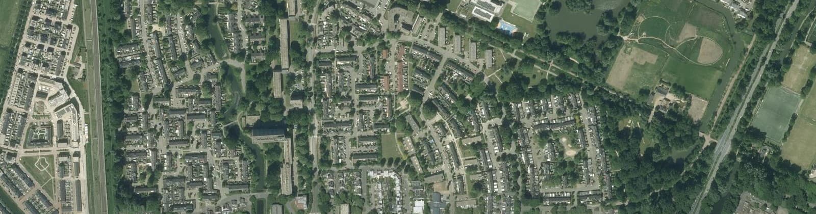 Luchtfoto van Elderveld-Zuid
