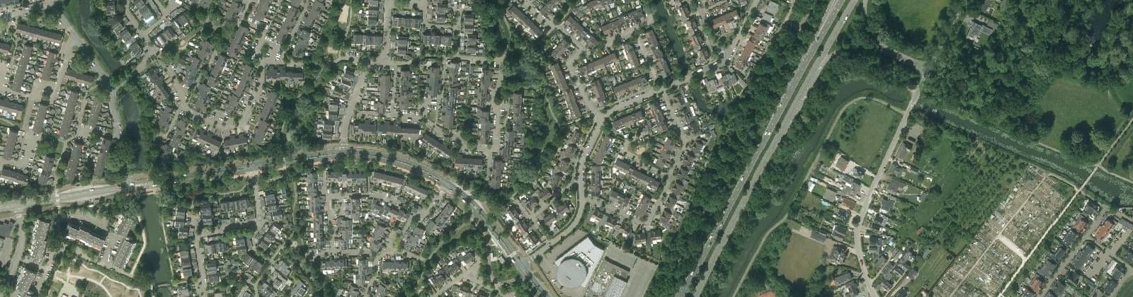 Luchtfoto van Elderhof