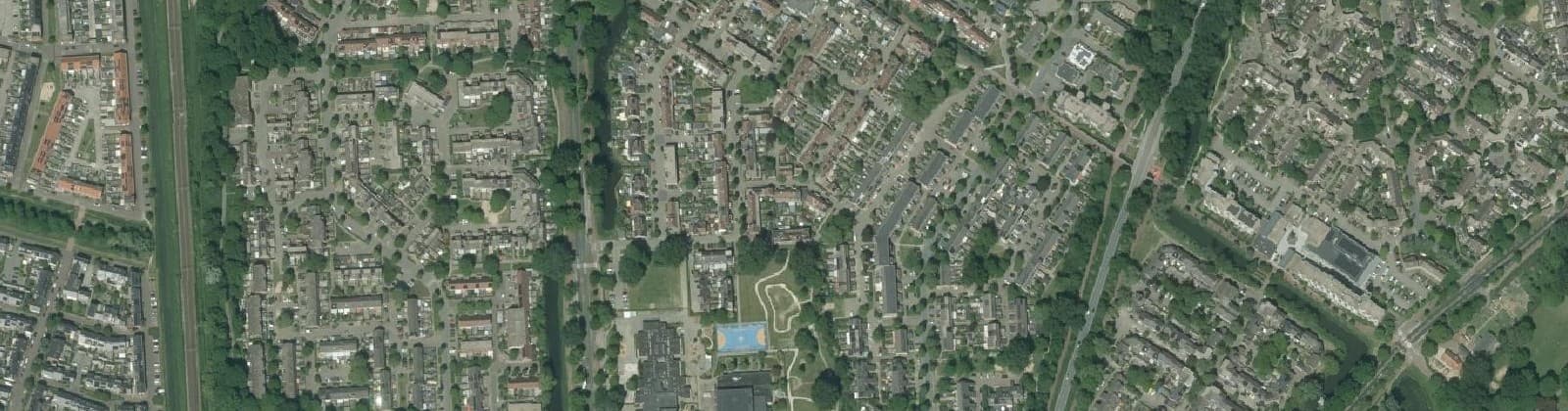 Luchtfoto van De Laar-West