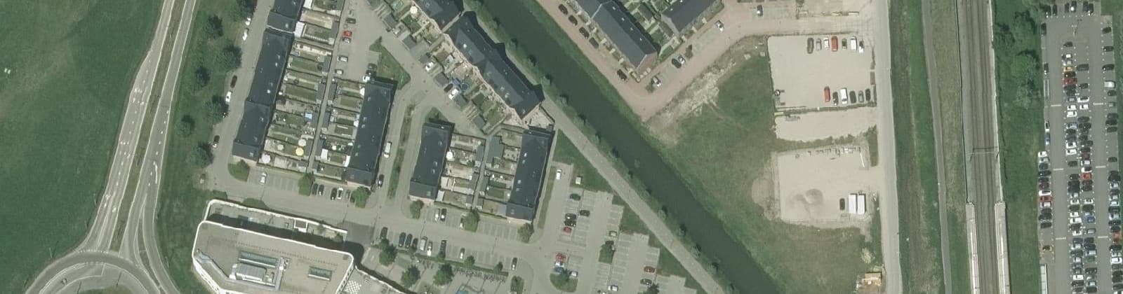 Luchtfoto van Schuytgraaf-Centrum