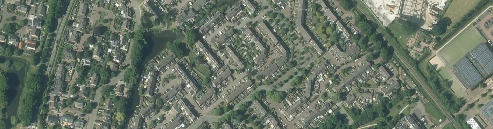 Luchtfoto van Rootselaar-Oost