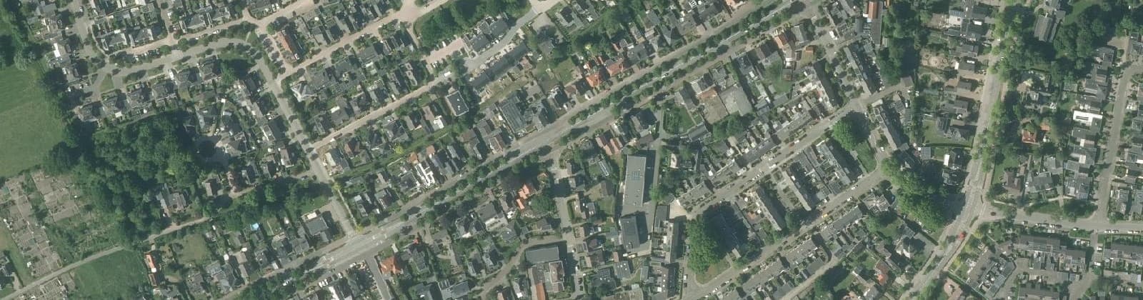 Luchtfoto van Zeeheldenwijk