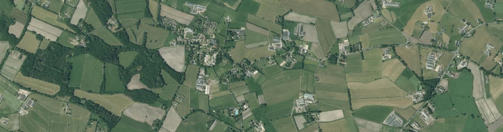 Luchtfoto van Buitengebied De Glind