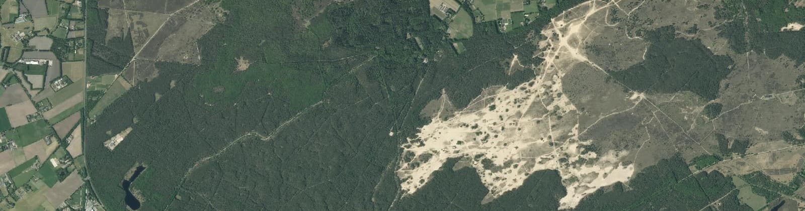 Luchtfoto van Buitengebied kootwijk