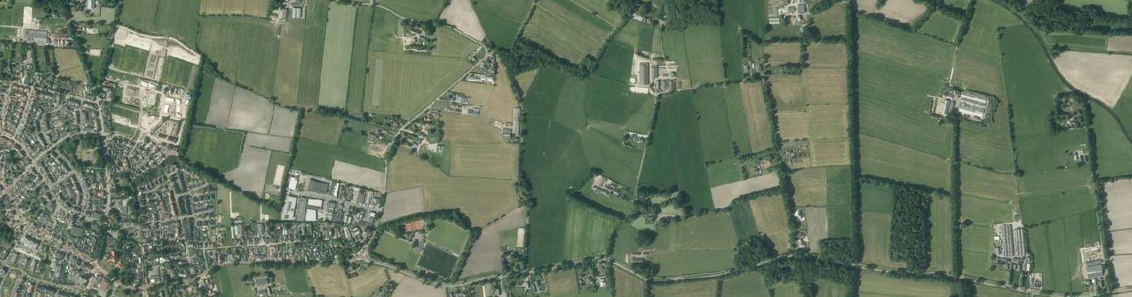 Luchtfoto van Buitengebied Achterveld