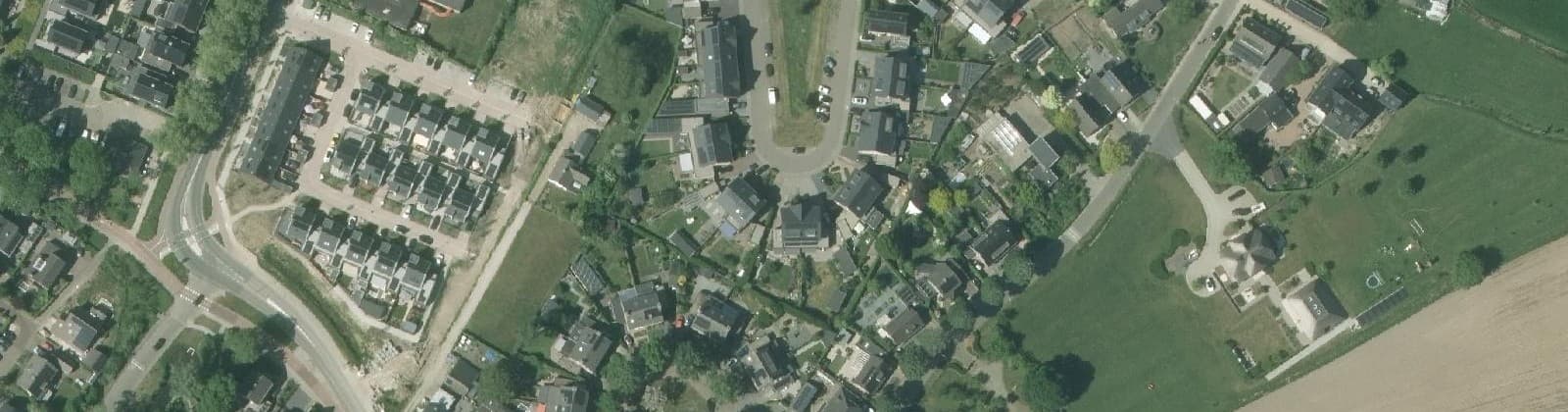 Luchtfoto van Beuningen-De Linde