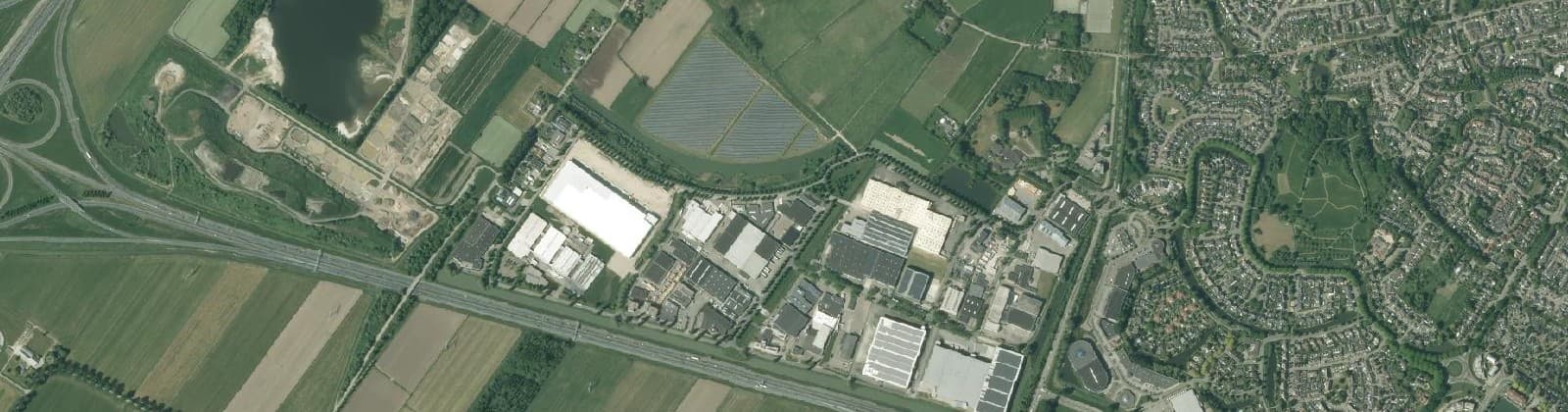 Luchtfoto van Beuningen-Schoenaker