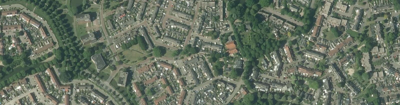 Luchtfoto van Beuningen-Olden Tempel
