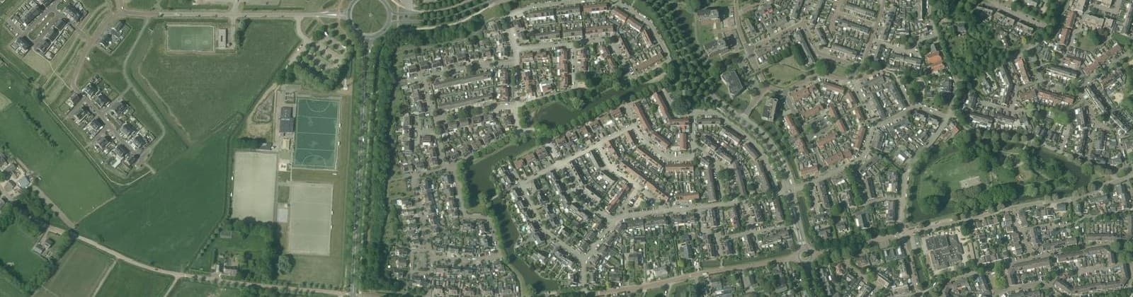 Luchtfoto van Beuningen-Viermorgen