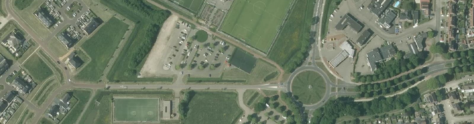 Luchtfoto van Beuningen-Sportpark De Ooigraaf