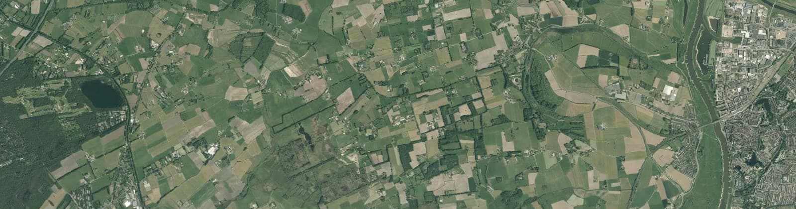 Luchtfoto van Empe Buitengebied