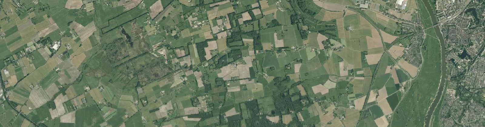 Luchtfoto van Tonden