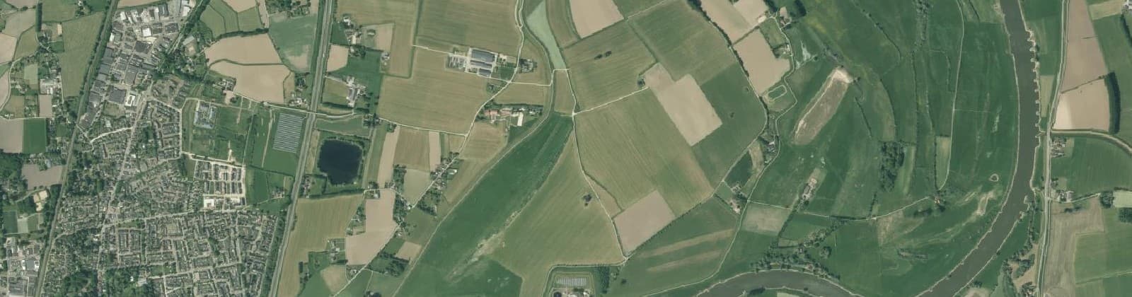Luchtfoto van Cortenoever