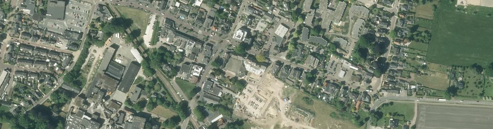 Luchtfoto van Eerbeek Centrum