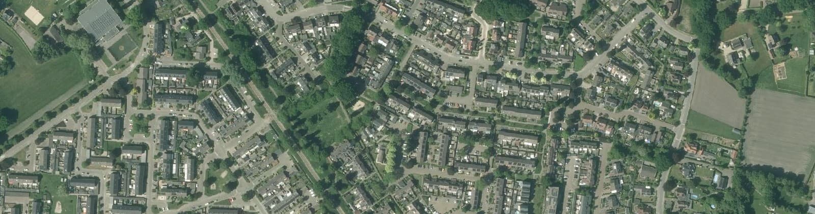 Luchtfoto van Werfakker
