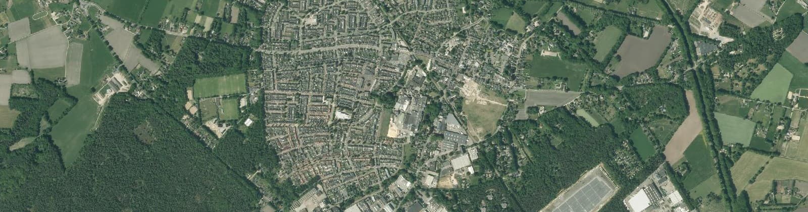 Luchtfoto van Eerbeek Buitengebied