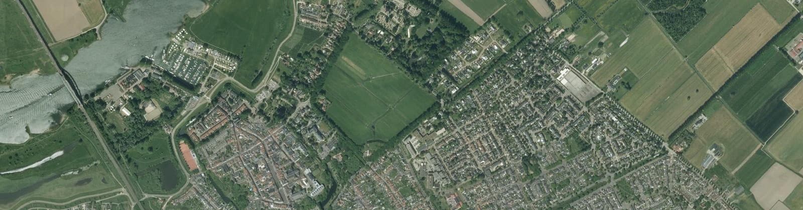 Luchtfoto van Dreven