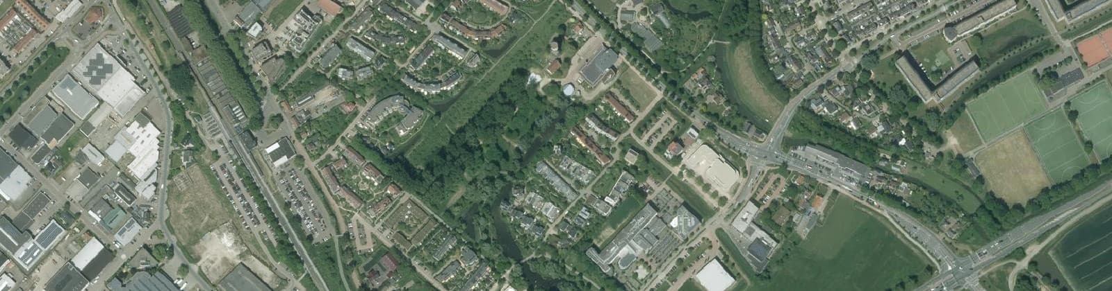 Luchtfoto van Lanxmeer