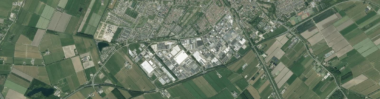 Luchtfoto van Industrieterrein Pavijen