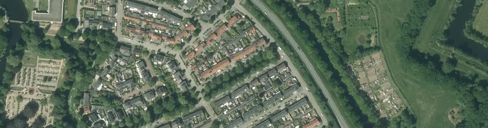 Luchtfoto van Noordelijk Molenveld