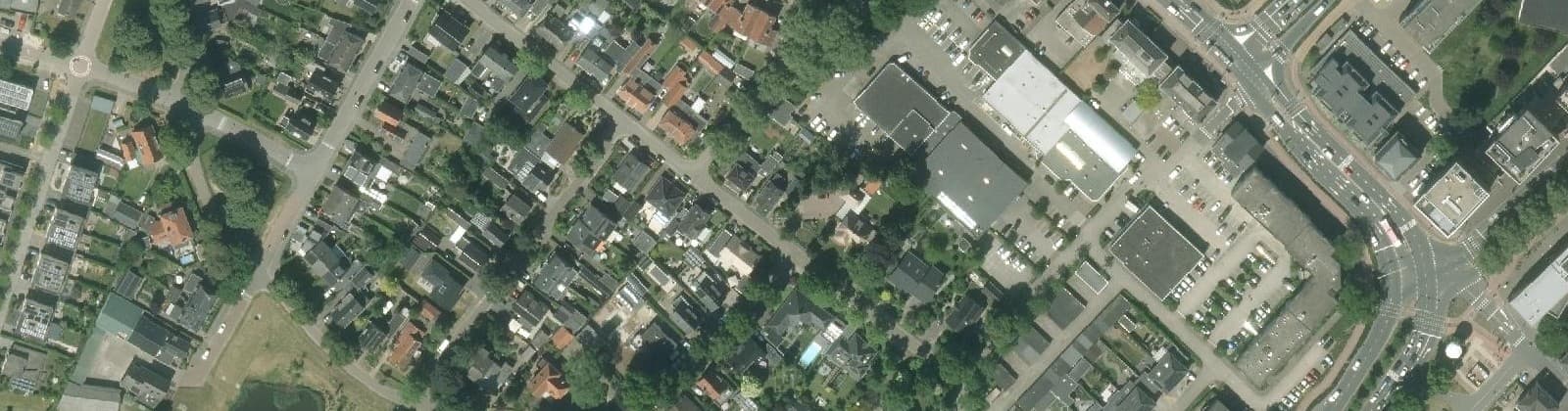 Luchtfoto van Torenallee