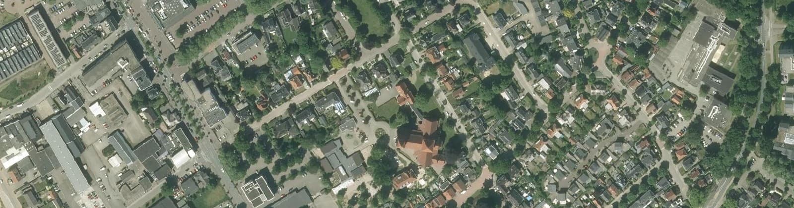 Luchtfoto van De Pas - zuid