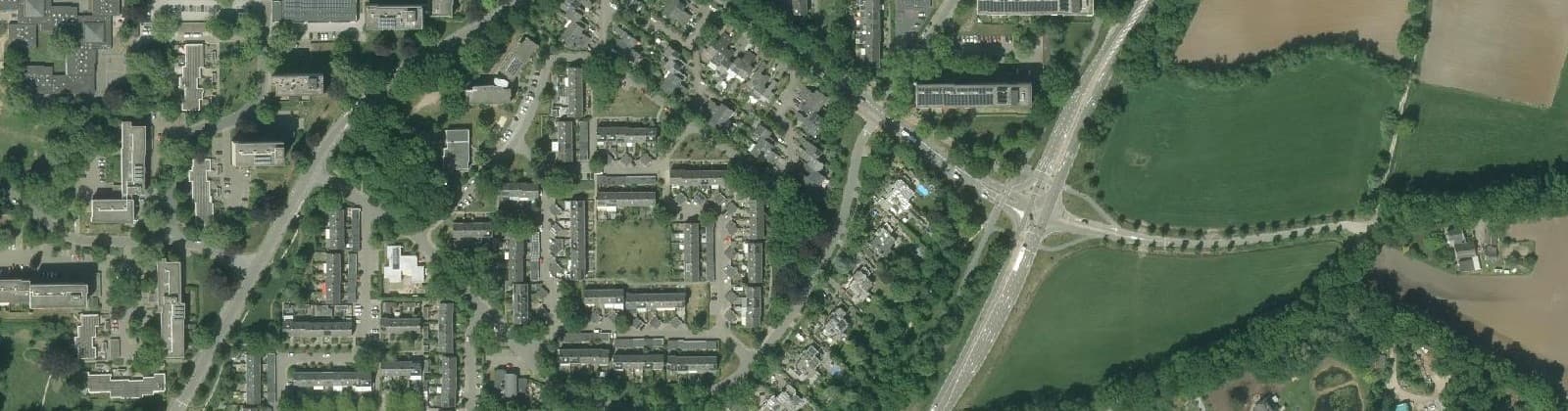 Luchtfoto van Overstegen - oost