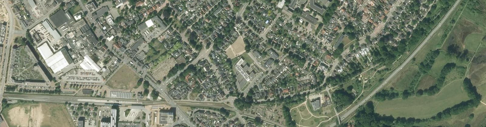 Luchtfoto van Holterhoek